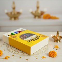 Diwali Hamper Box with Gold Foiling
