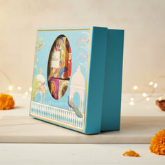 Hamper Box with Gold Foiling