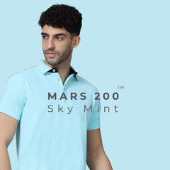 Mars 200 Polo Sky Mint