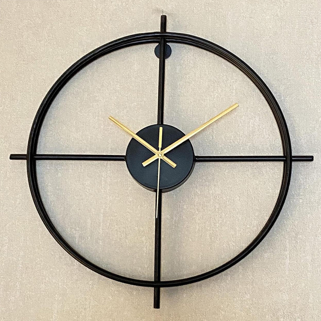 Industrial Timepiece Wall Clock