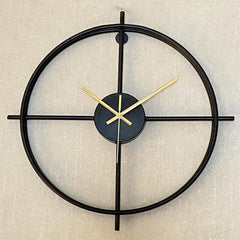 Industrial Timepiece Wall Clock