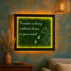 LED Forest Shadow Frame