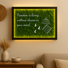 LED Forest Shadow Frame