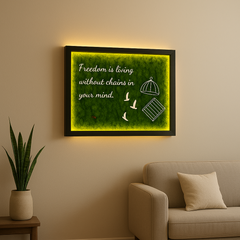 LED Forest Shadow Frame