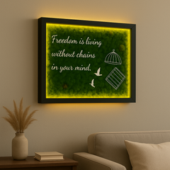 LED Forest Shadow Frame