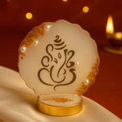 Pearl Divine Ganesha 3 Inches
