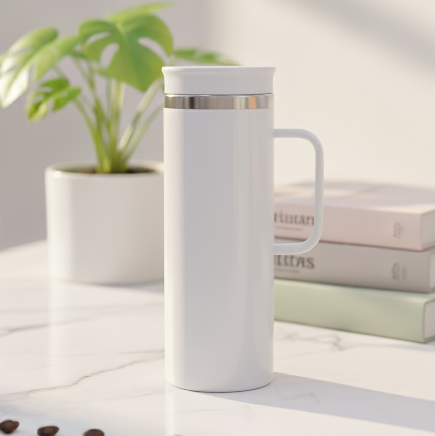 Lustre Stainless Steel mug 425 ml