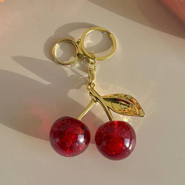 Cherry Bag Charm