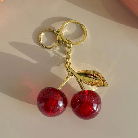 Cherry Bag Charm