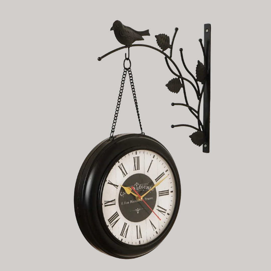 Black Bird Wall Clock