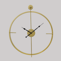 Modern Industrial Pipe Clock