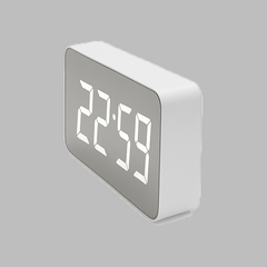 Table Mirror Alarm Clock
