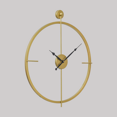 Modern Industrial Pipe Clock